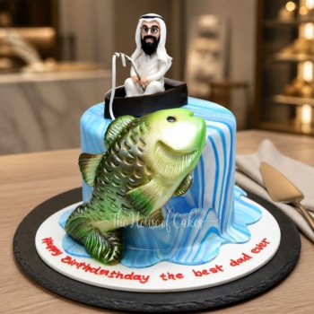Fishing Cake in Dubai