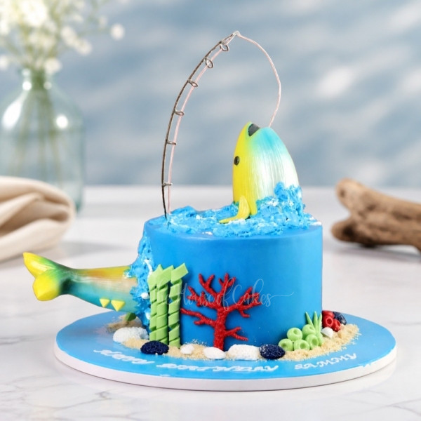 Fishing Cake in Dubai