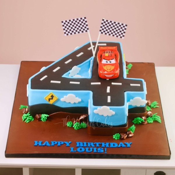 disney cars cake