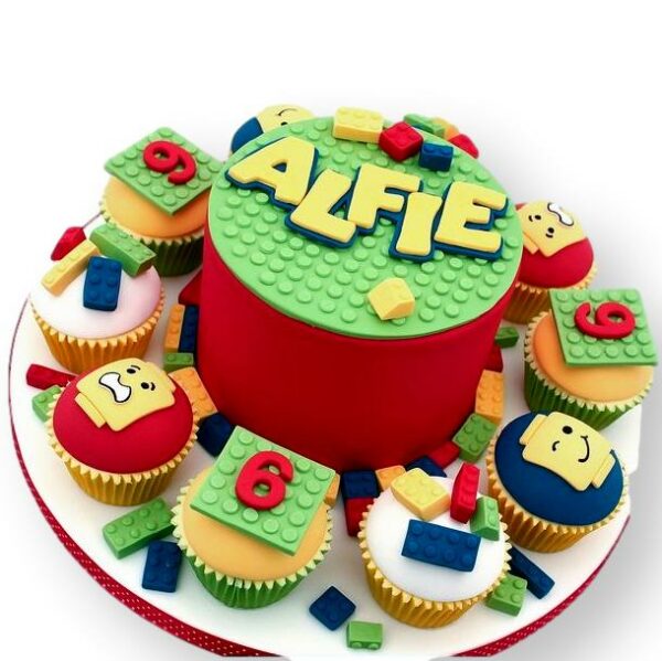 Ninjago Cake and cupcakes