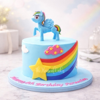 My Little Pony Rainbow Dash Cake in Dubai