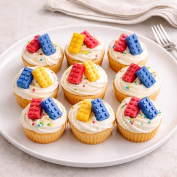 Lego Cupcakes in Dubai