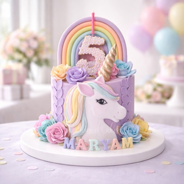 Unicorn Cake in Dubai
