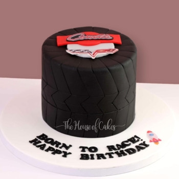 Corvette themed cake