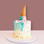 Gender Reveal Cake
