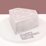 Diamond Shape Cake in Dubai
