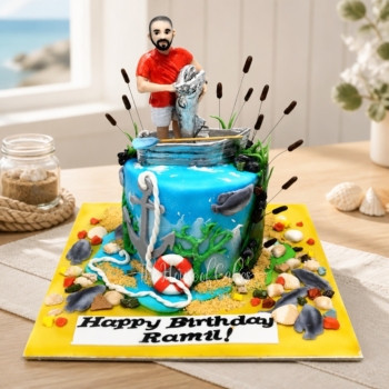 Fishing Cake in Dubai