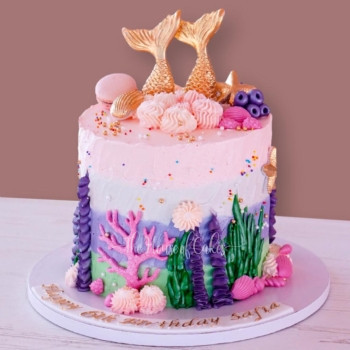 mermaid cake