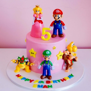 Super mario cake
