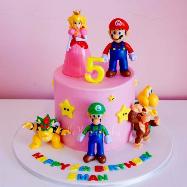 Super mario cake