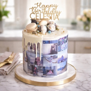 Dripping Photo Cake in Dubai