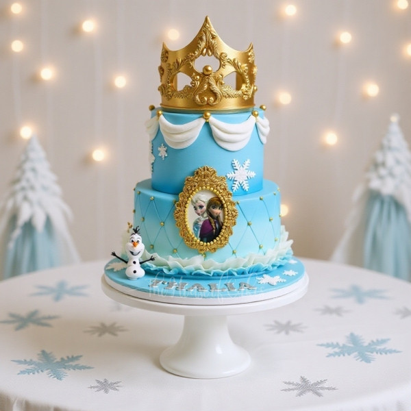 Disney Frozen Cake in Dubai from The House of Cakes Bakery