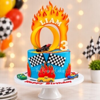 Hot Wheels Cake in Dubai