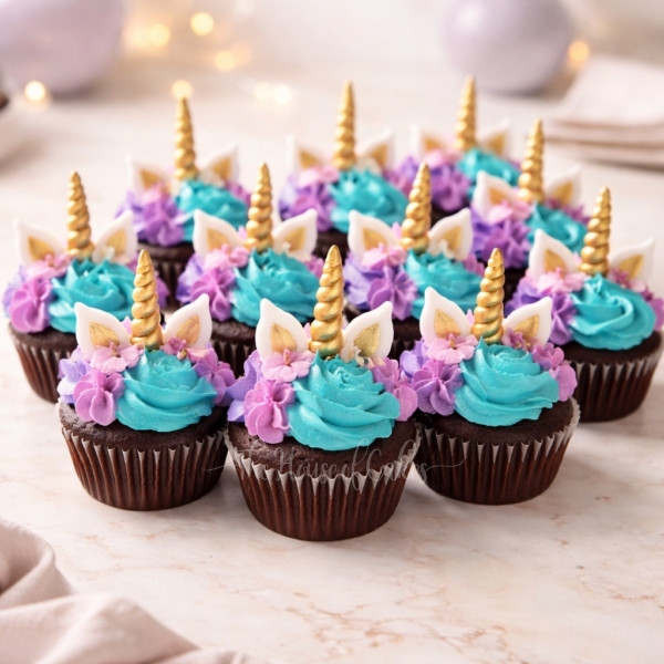 Unicorn Cupcakes in Dubai