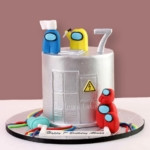 Among Us Cake