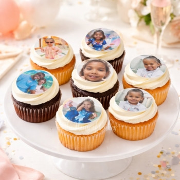 Cupcakes with Photo in Dubai