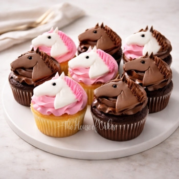 Horse Cupcakes in Dubai