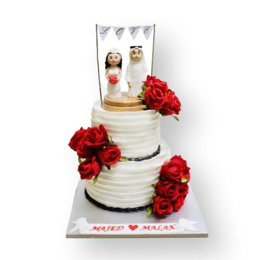 Arabic wedding cake 7