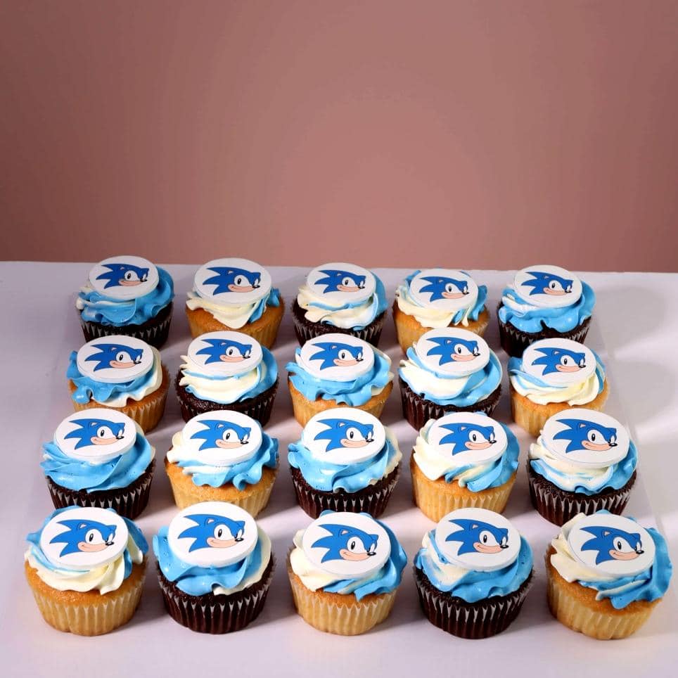 Sonic cupcakes
