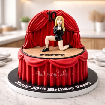 Singer on Stage Cake in Dubai