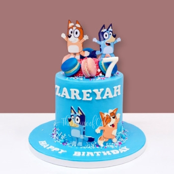 Bluey and Bingo Cake