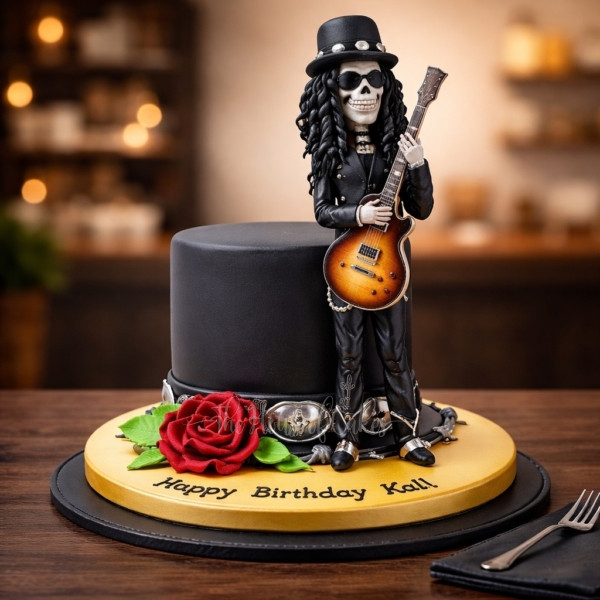 Guns N’ Roses Cake in Dubai