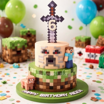 Minecraft Cake