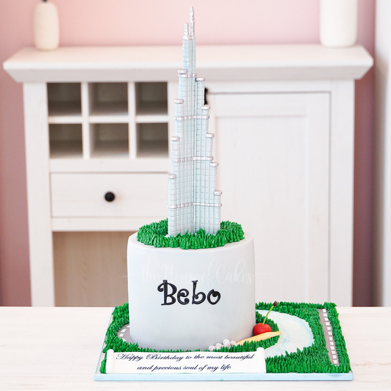 Burj Khalifa Cake