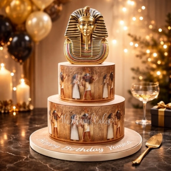 Egypt Pharaoh Gods Theme Cake