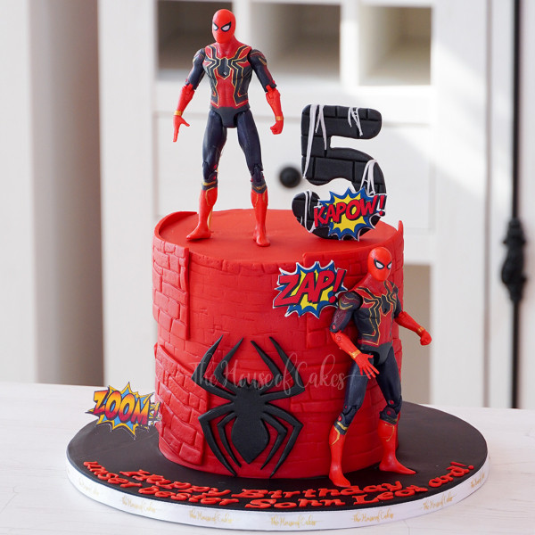 Spiderman Birthday Cake-mncb.edu.vn