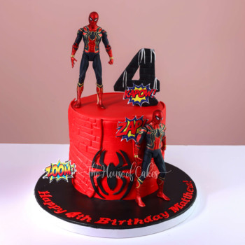 SpiderMan Cake in Dubai