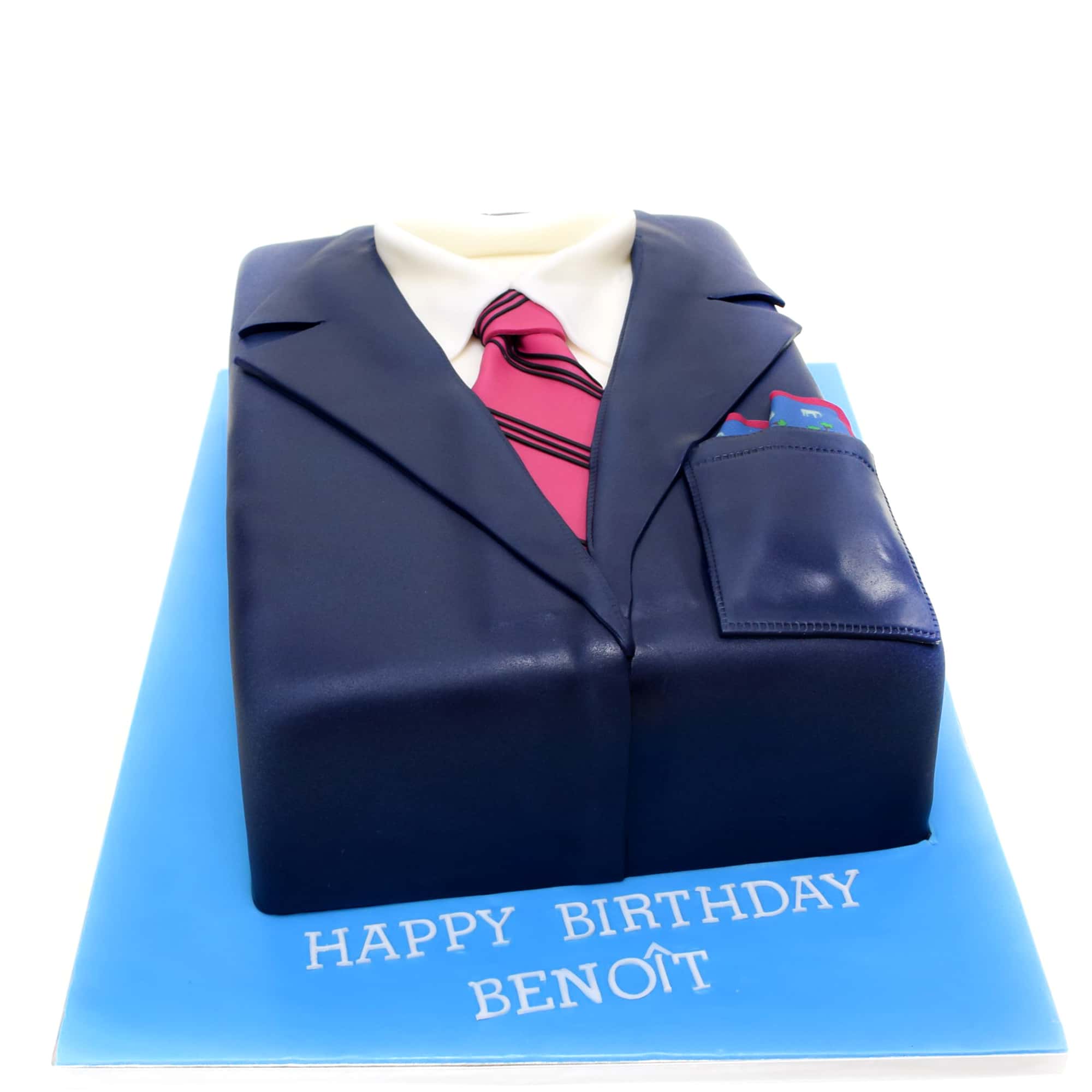 Suit Cake - CakeCentral.com