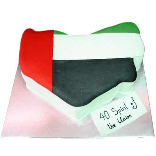 UAE map cake 2