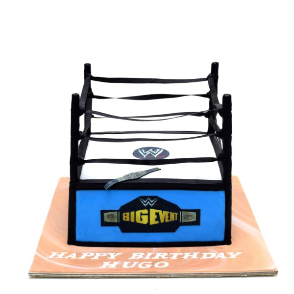 WWE ring cake