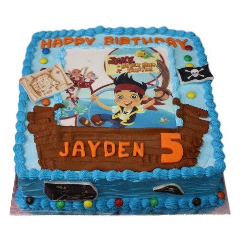 Jake Neverland Pirates cake 2