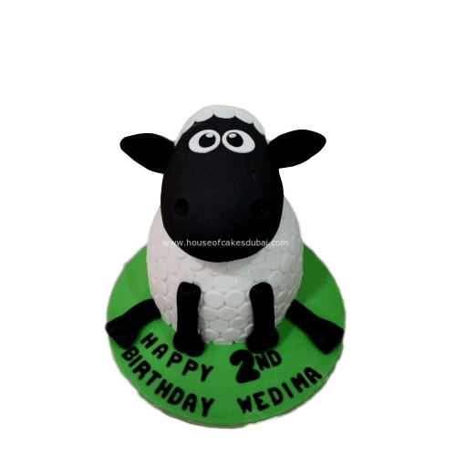 Shaun the sheep cake 4