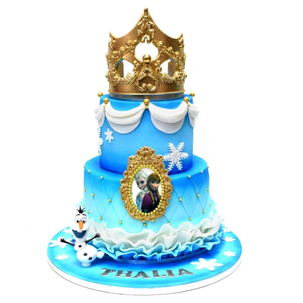 Disney Frozen Cake 48