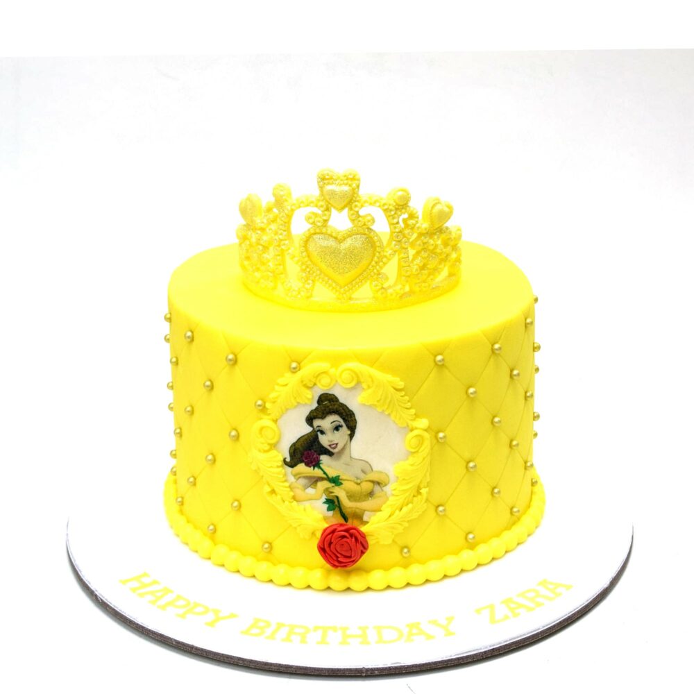 Belle Cake Beauty and the Beast Princess Cakes in Dubai
