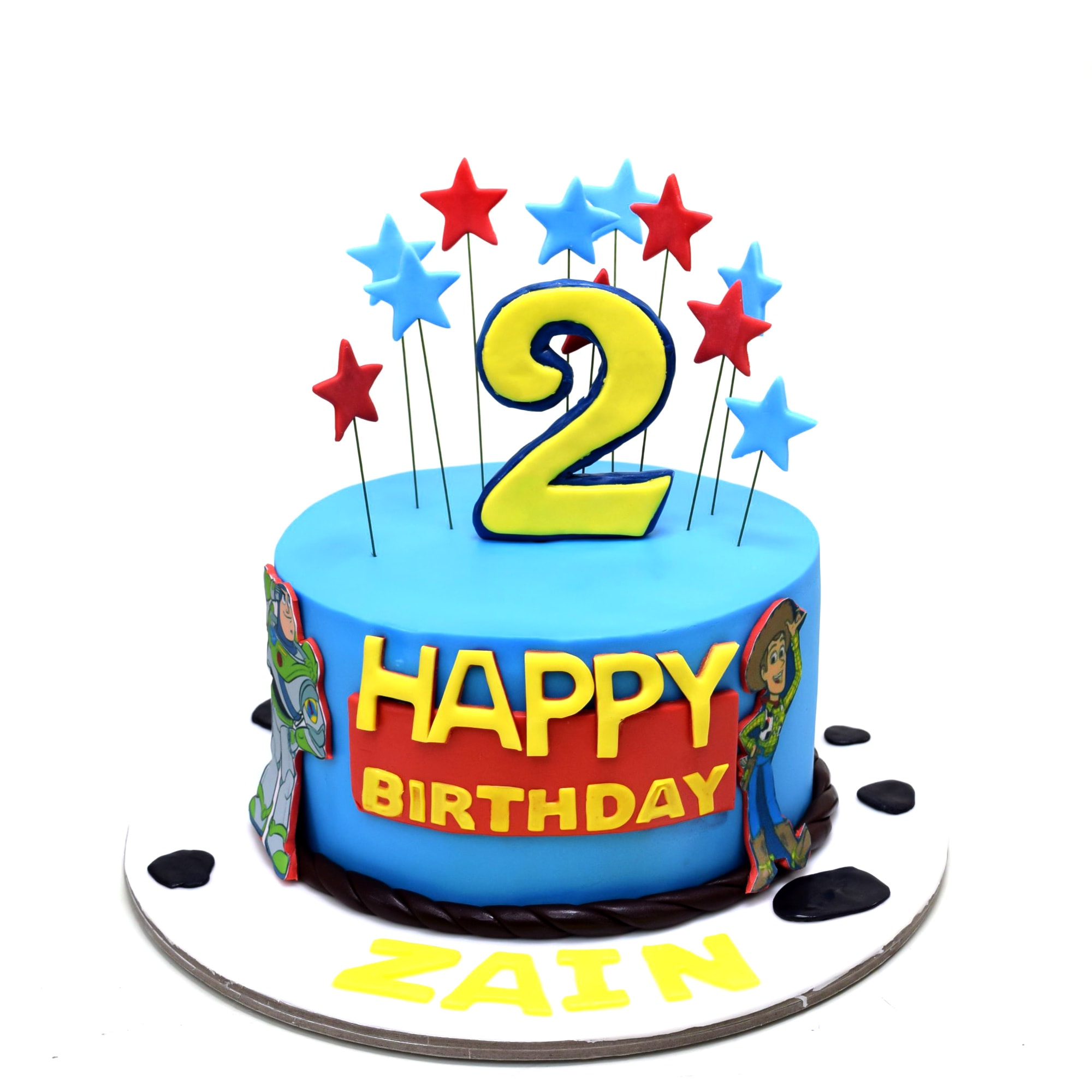 Happy Birthday, Zain! Elegant cupcake with a sparkler. — Download on  Funimada.com