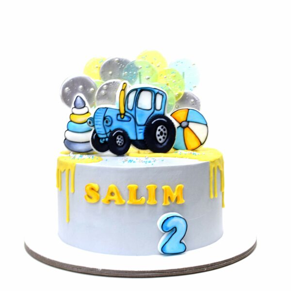 2nd Birthday Cakes Online | Second Birthday Cake for Boys/Girls | FlowerAura