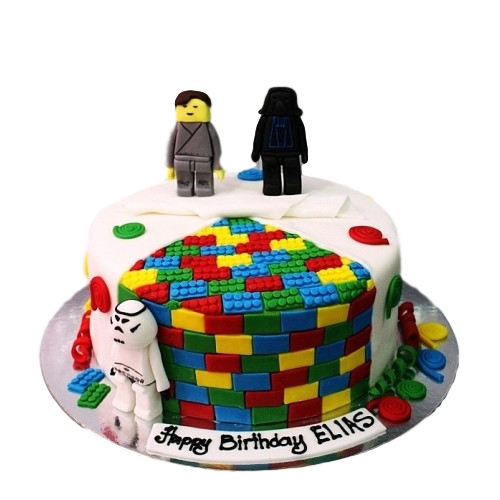 Star wars lego cake