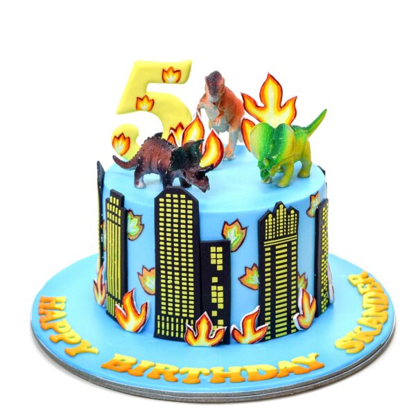 Dinosaur Cake 14
