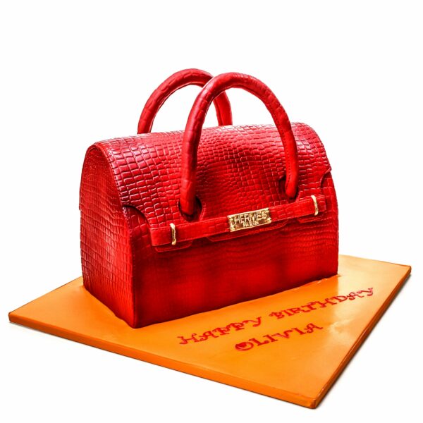 Hermes birkin bag - red