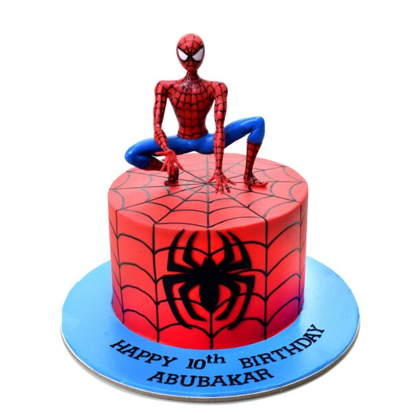 Spiderman cake 26