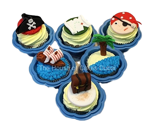 Pirate cupcakes 3