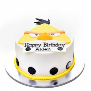 Order Angry Bird Themed Cake Online Price Rs1299  FlowerAura