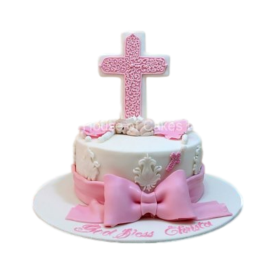 Christening cake 7