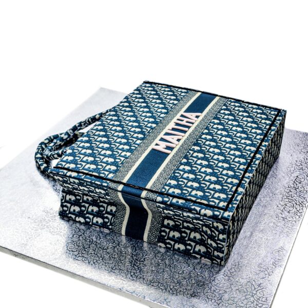 Dior Book Tote Bag Cake
