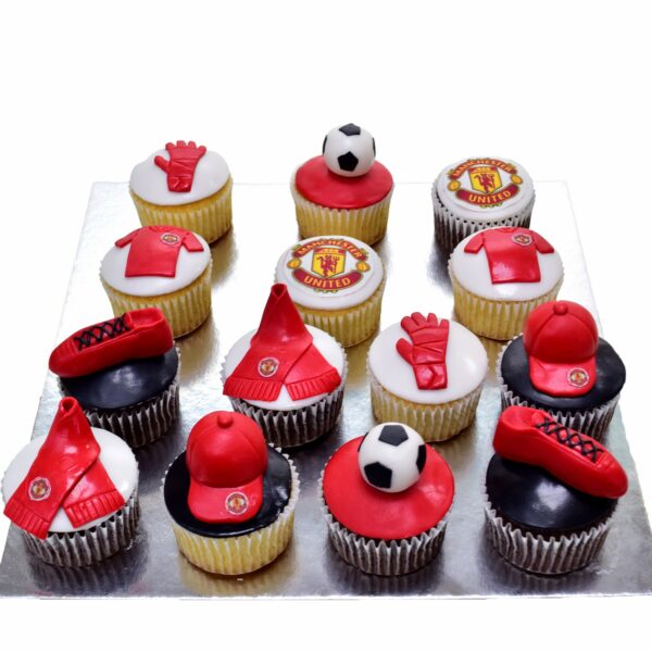 Manchester United Cupcakes