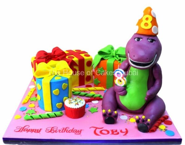 Barney cake 24